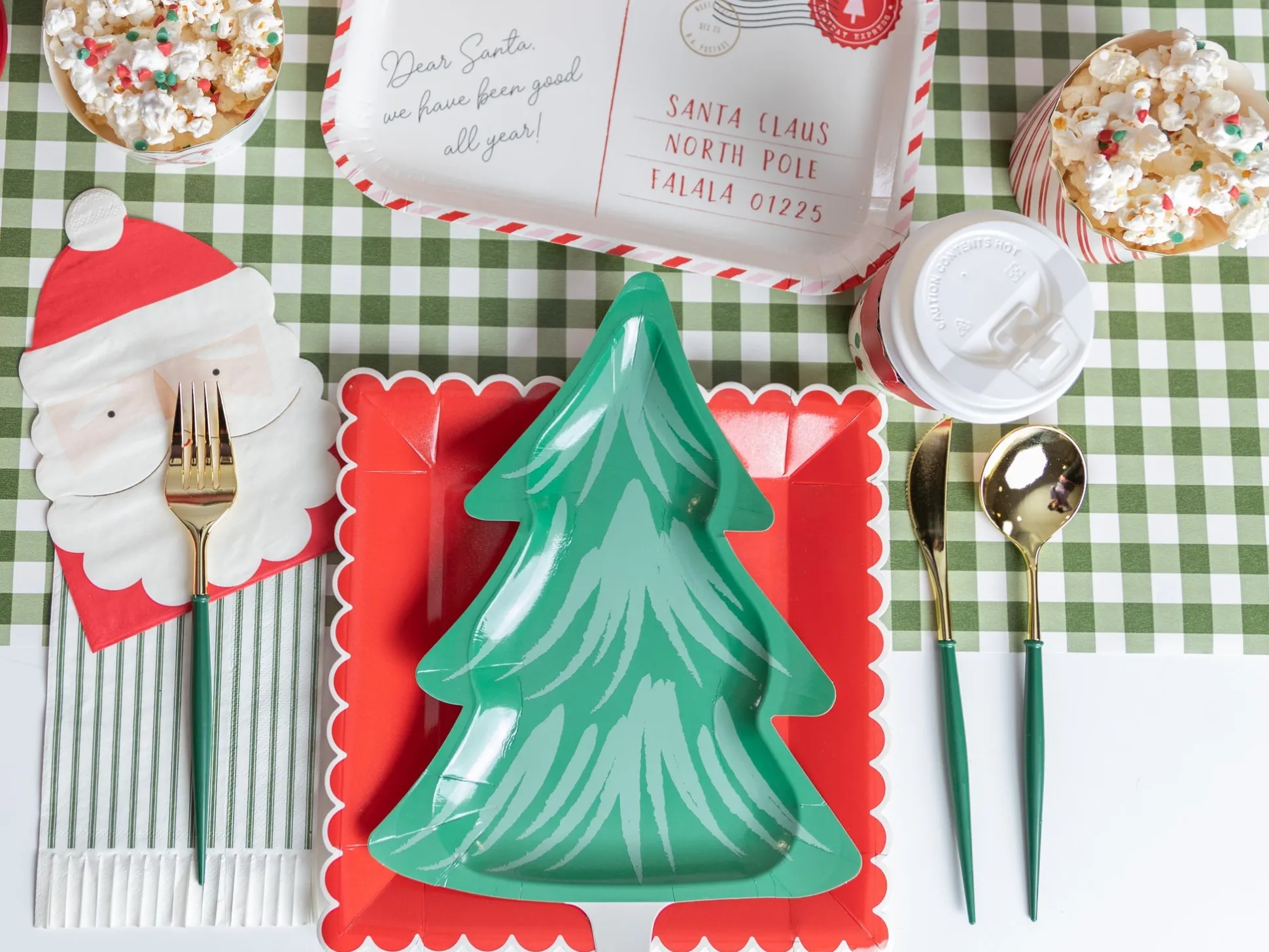 Pine Tree Lunch Plates 8ct