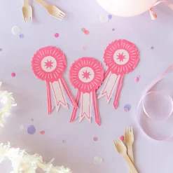 Pink Award Ribbon Lunch Napkins 16ct