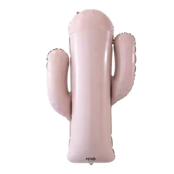 Pink Blush Cactus Foil Balloon 36in