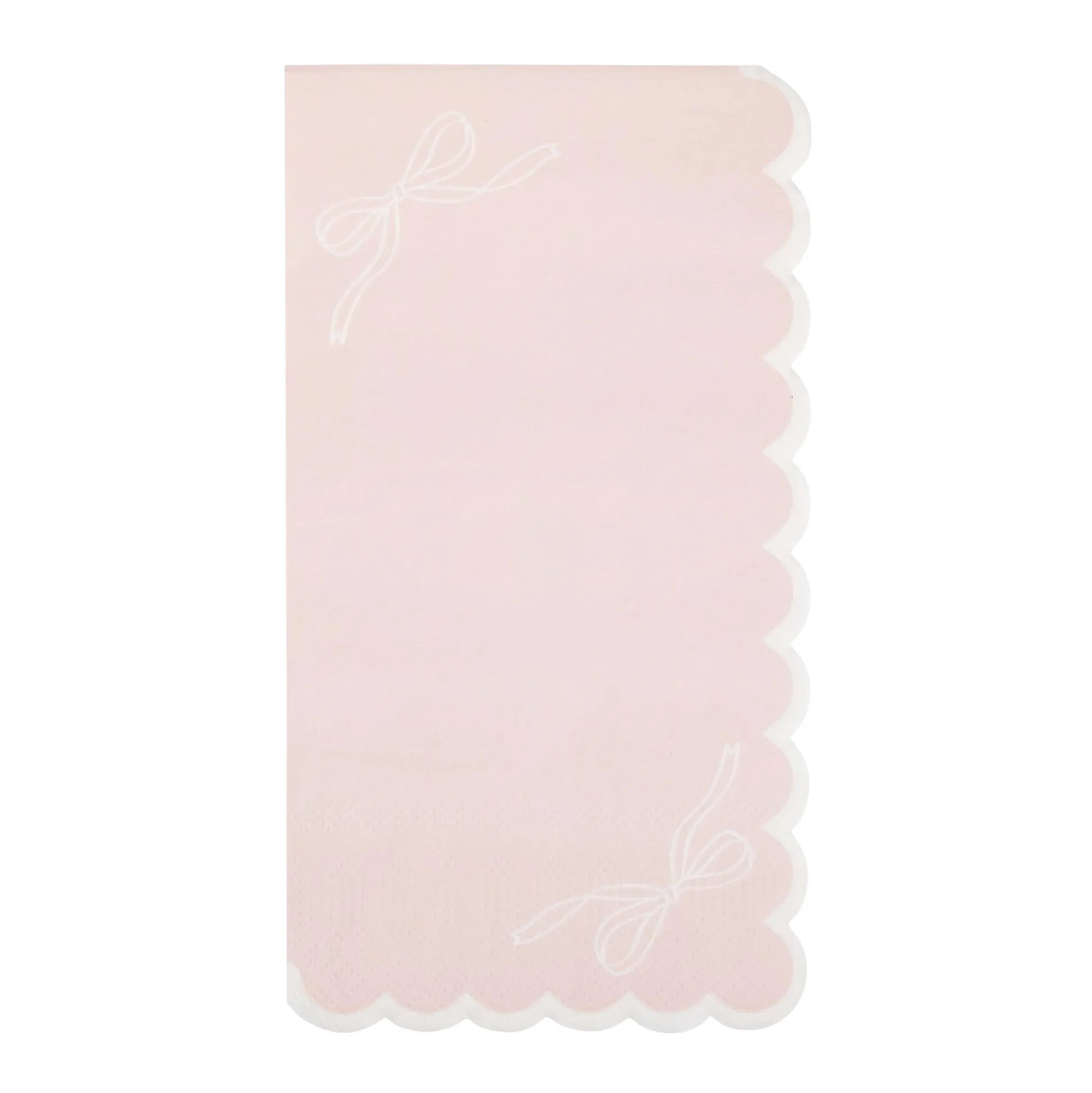 Pink Bows Guest Towels 32ct