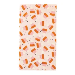 Pink Candy Corn Guest Towels 24ct