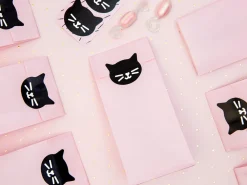 Pink Cat Treat Bags 6ct