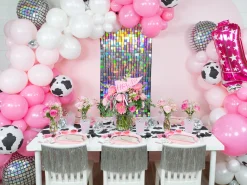 Pink Cowgirl Boot Balloon 26in