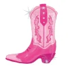 Pink Cowgirl Boot Foil Balloon 29in