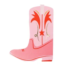 Pink Cowgirl Boot Lunch Napkins 18ct