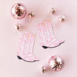 Pink Cowgirl Boots Lunch Napkins 16ct