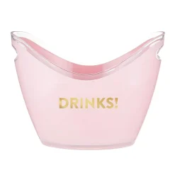 Pink Drinks! Acrylic Beverage Bucket