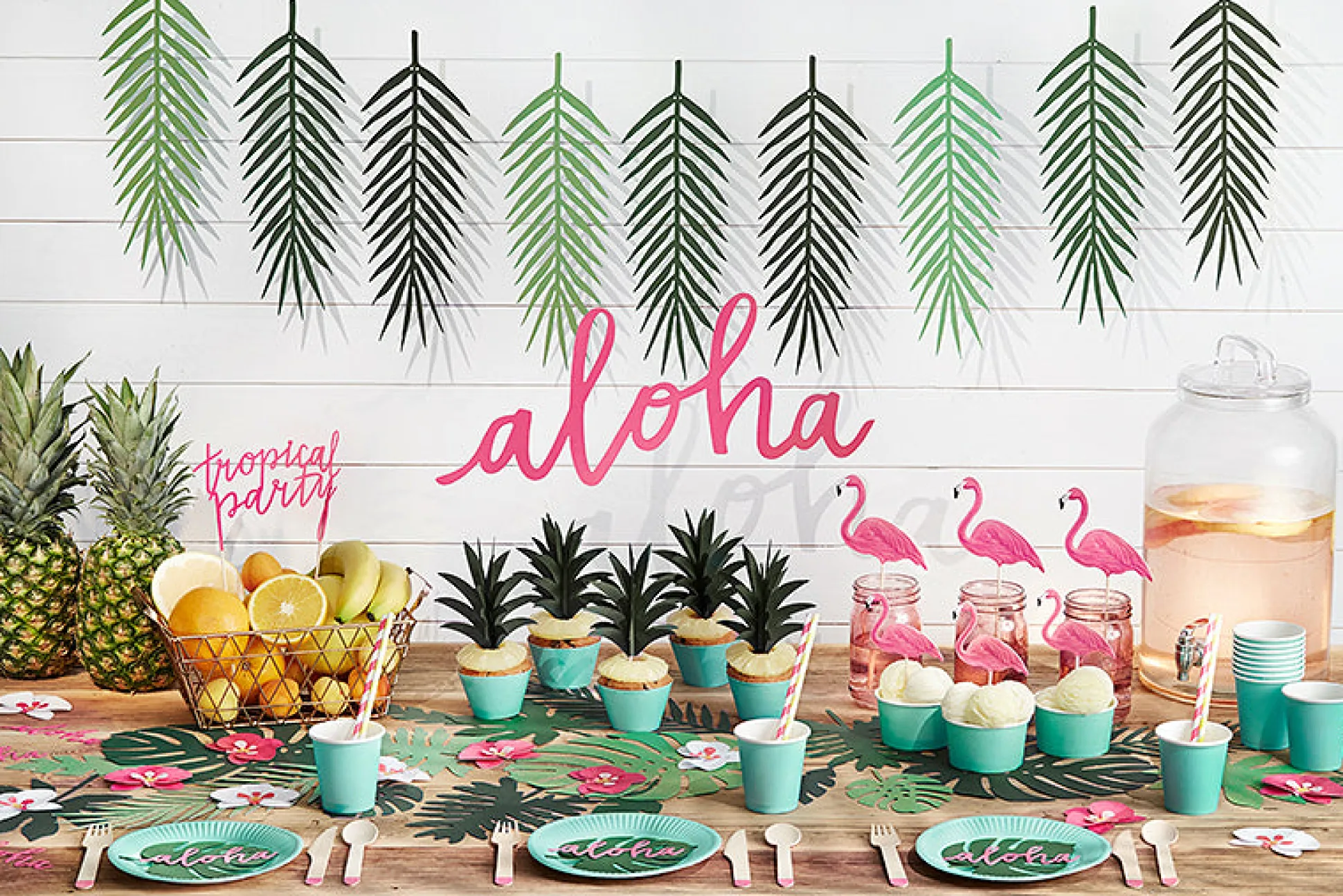 Pink Flamingo Cake Toppers