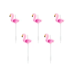 Pink Flamingo Party Candles