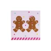 Pink Gingerbread House Lunch Napkins 24ct