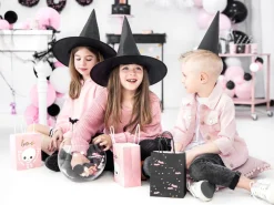 Pink Halloween Boo Favor Bags 6ct