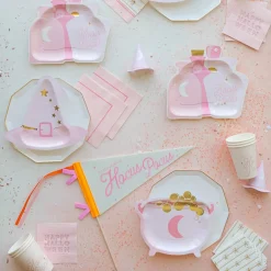 Pink Happy Halloween Dessert Napkins 20ct