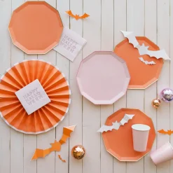 Pink Happy Halloween Dessert Napkins 20ct