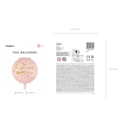 Pink Hocus Pocus Foil Balloon 18in