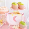 Pink Hocus Pocus Fringe Dessert Napkins 18ct