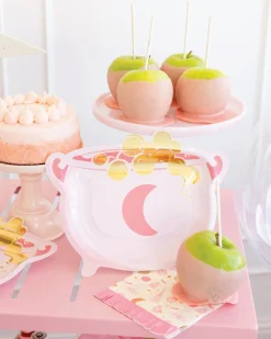 Pink Hocus Pocus Fringe Dessert Napkins 18ct