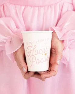 Pink Hocus Pocus Paper Cups 8ct