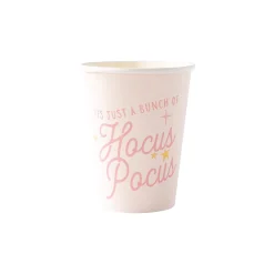 Pink Hocus Pocus Paper Cups 8ct