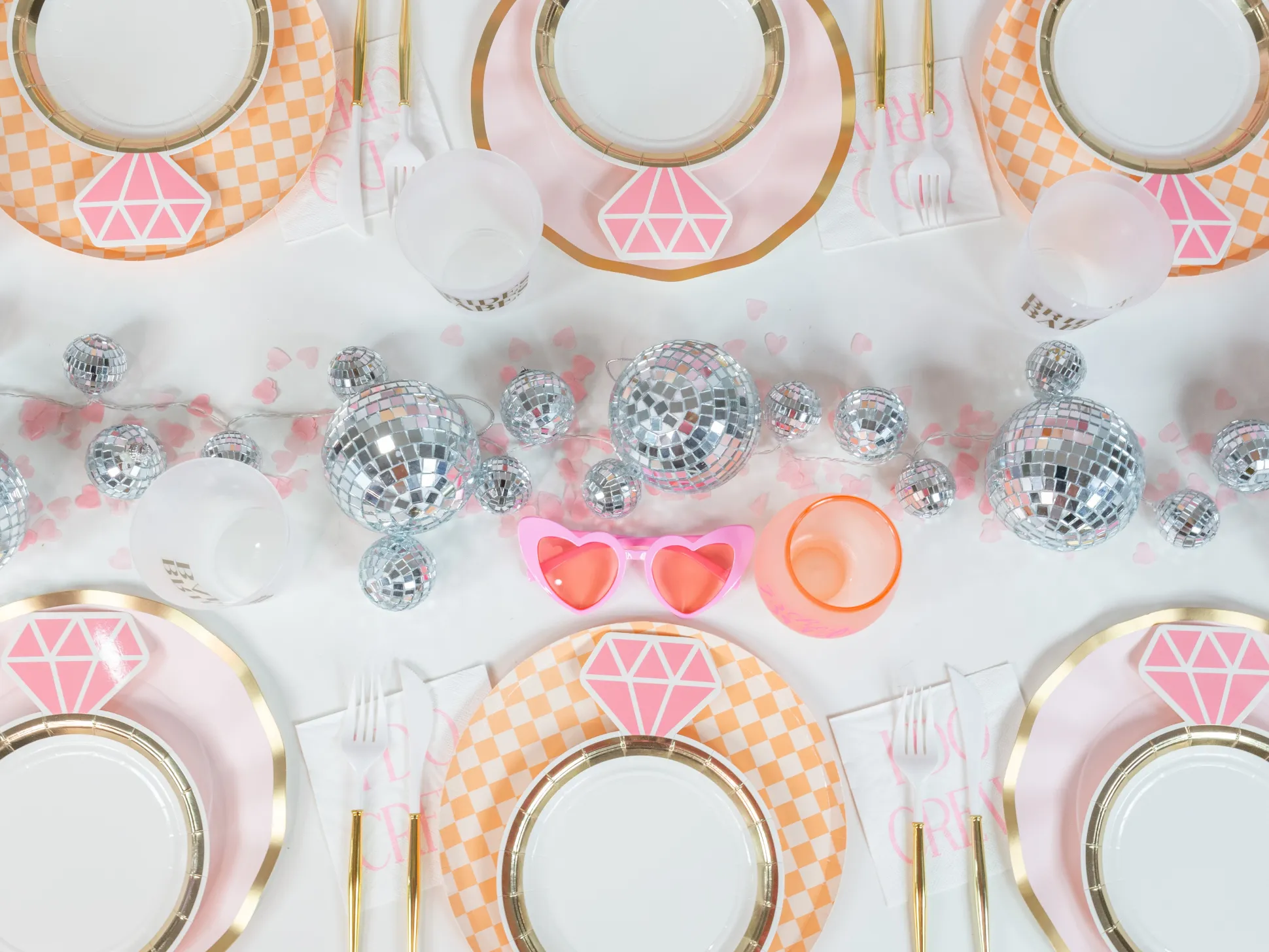 Pink I DO Crew Dessert Napkins 20ct