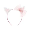 Pink Kitty Cat Ears Headband