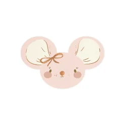 Pink Mouse Dessert Napkins 20ct