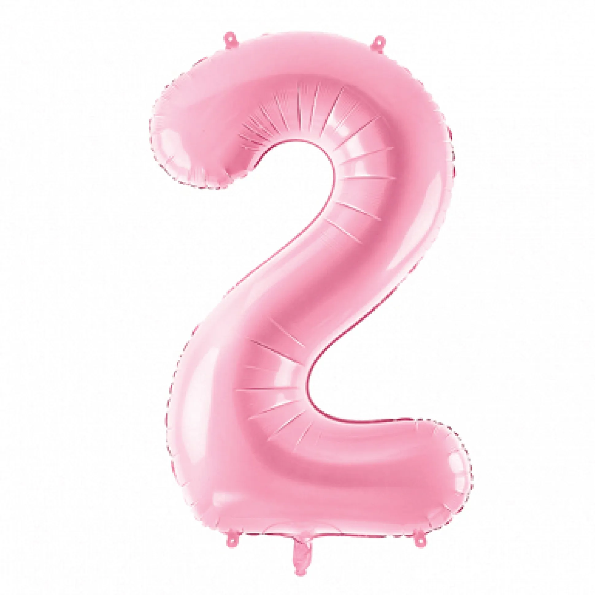 34" Pink Number Balloon 0-9