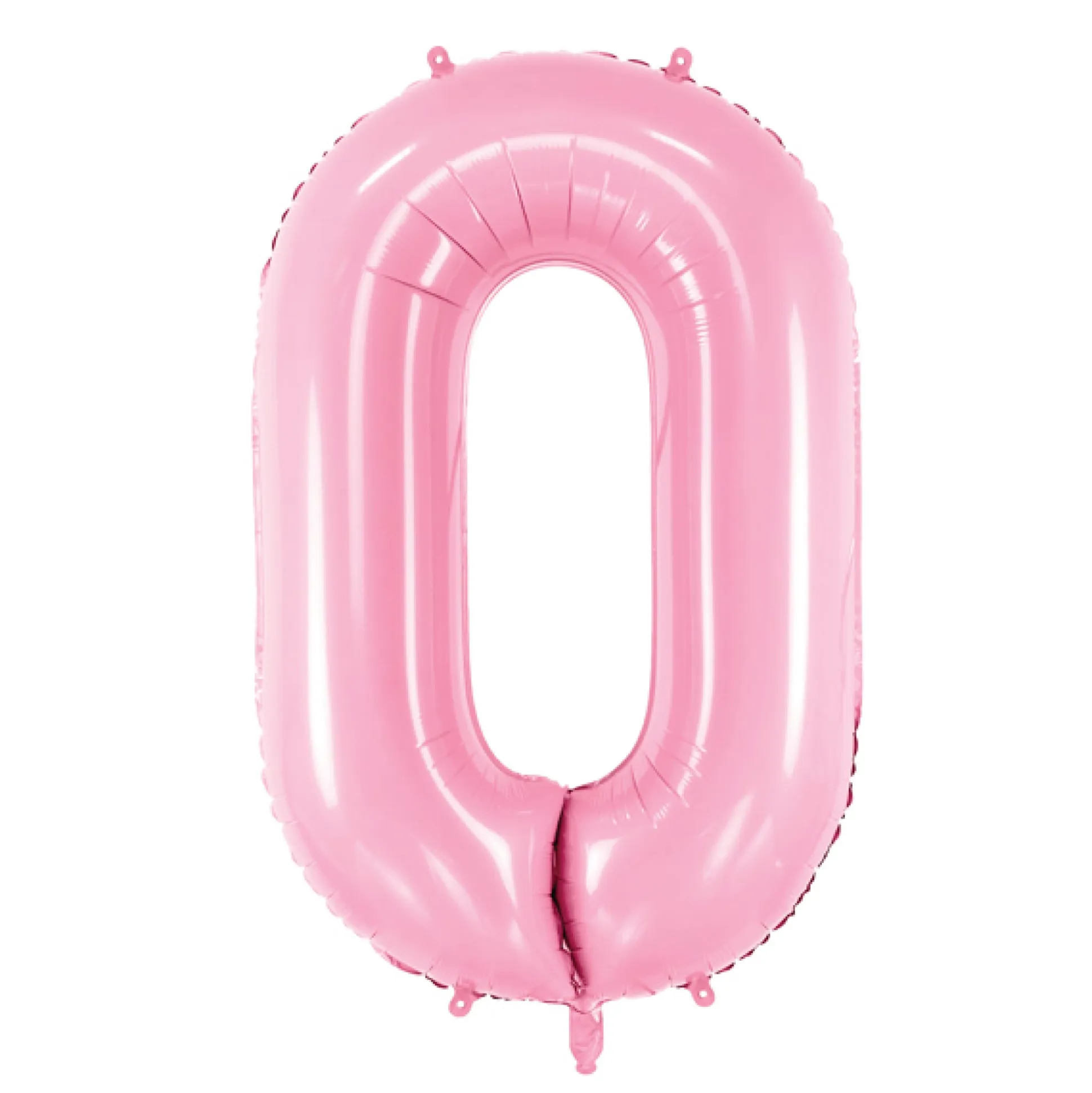 34" Pink Number Balloon 0-9