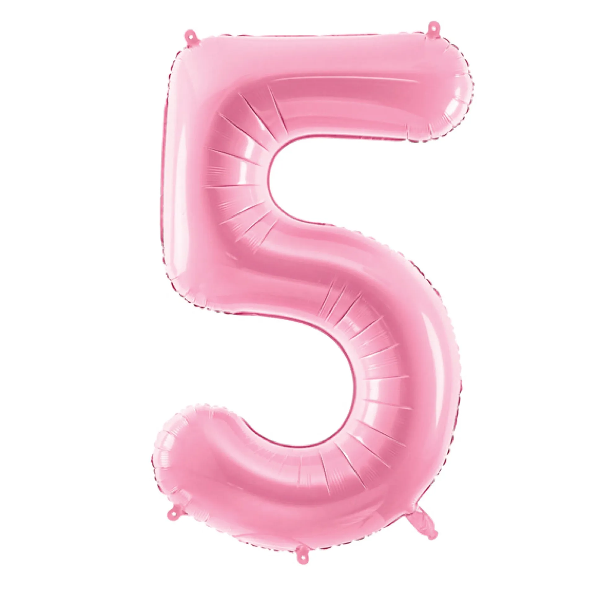 34" Pink Number Balloon 0-9