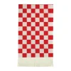 Pink & Red Checkered Paper Guest Towels 24ct