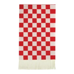 Pink & Red Checkered Paper Guest Towels 24ct