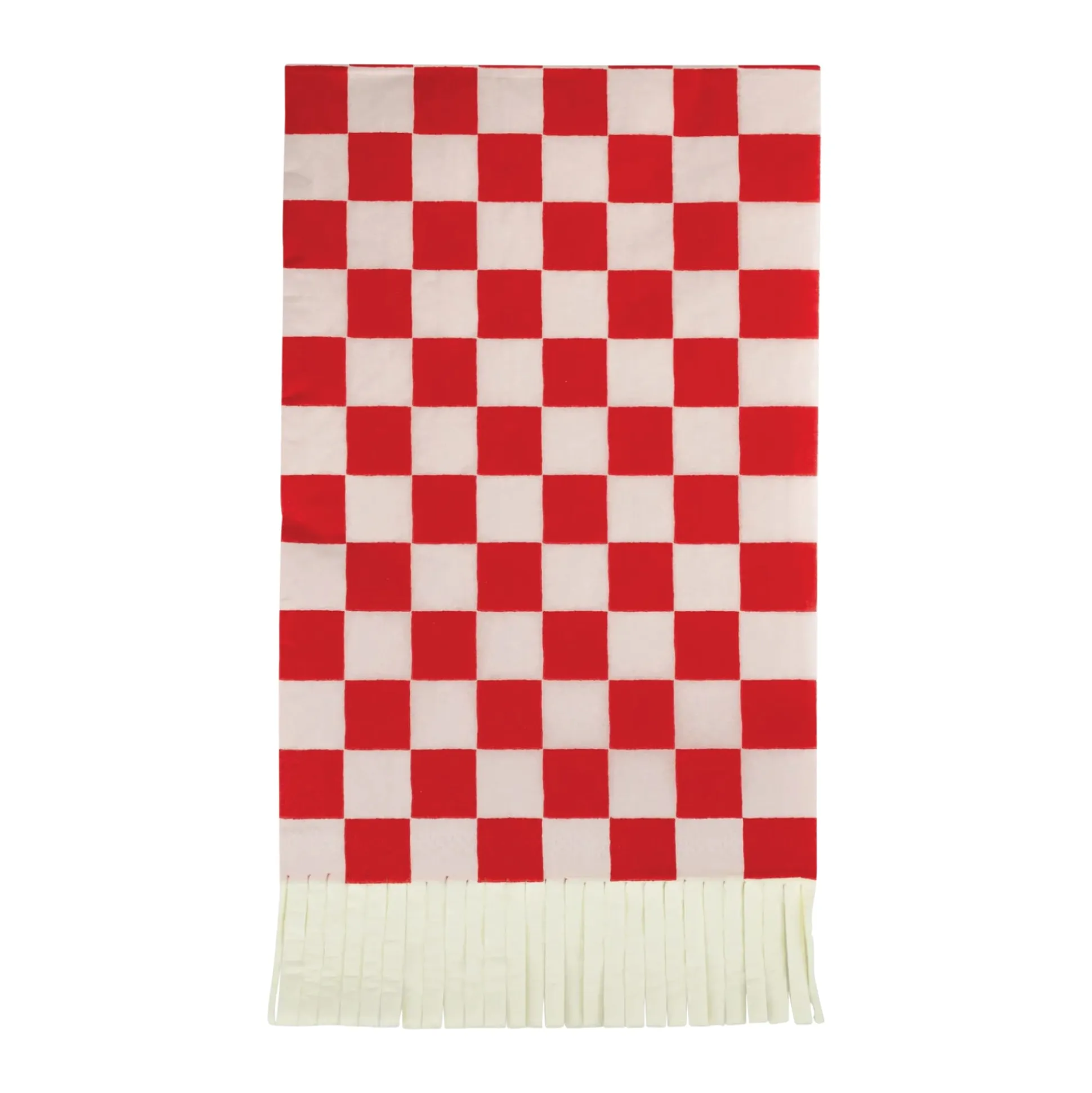Pink & Red Checkered Paper Guest Towels 24ct
