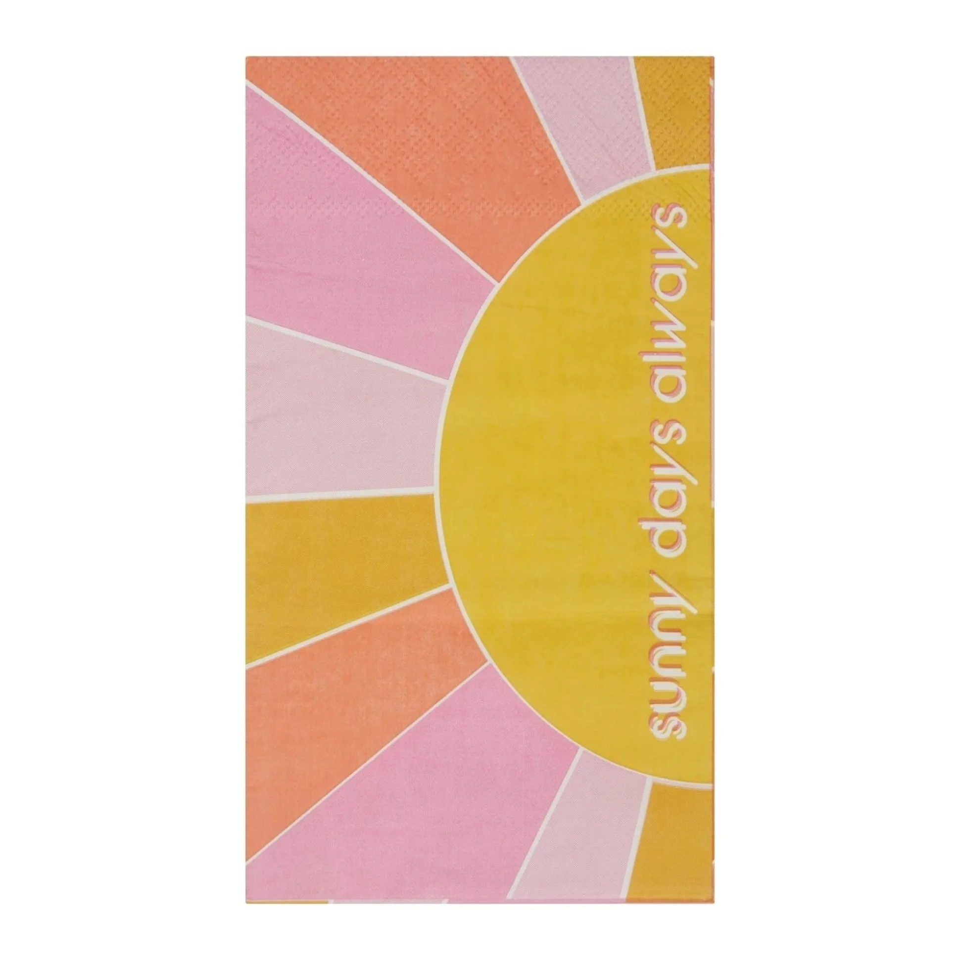 Pink Sunny Days Always Guest Towels 16ct