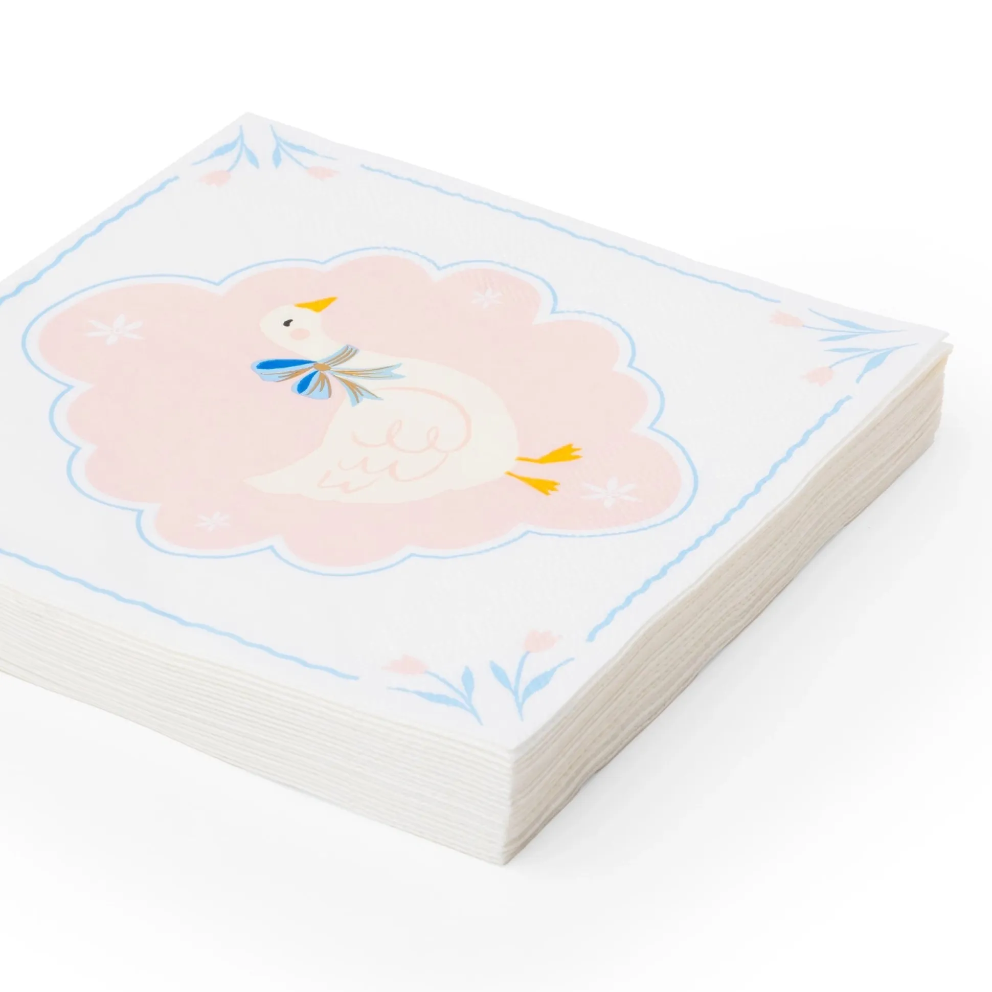 Pink Sweet Goose Lunch Napkins 20ct