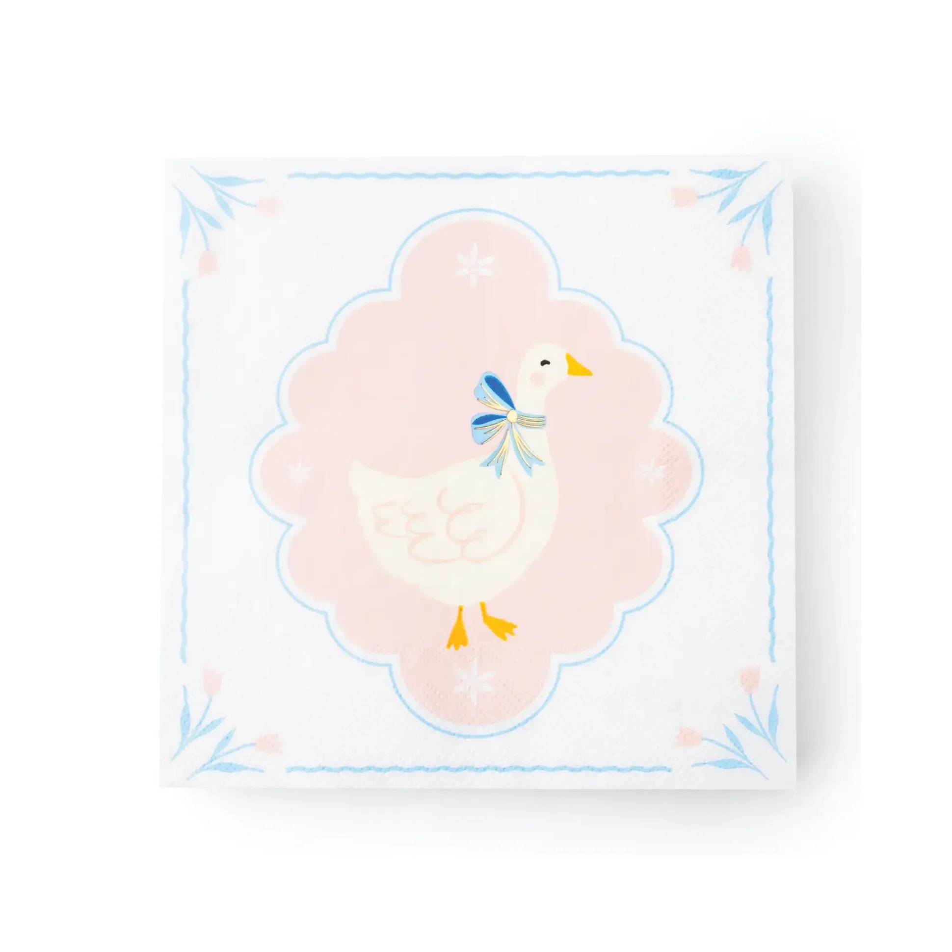 Pink Sweet Goose Lunch Napkins 20ct