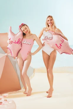 Pink Swimsuit Bride Balloon 26.5in