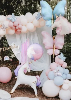 Pink Unicorn Head Foil Balloon 24in