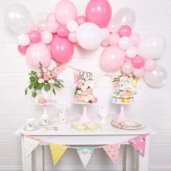Pink & White Balloon Garland Kit - 6ft.