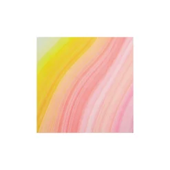 Pink & Yellow Ombre Swirl Dessert Napkins 20ct