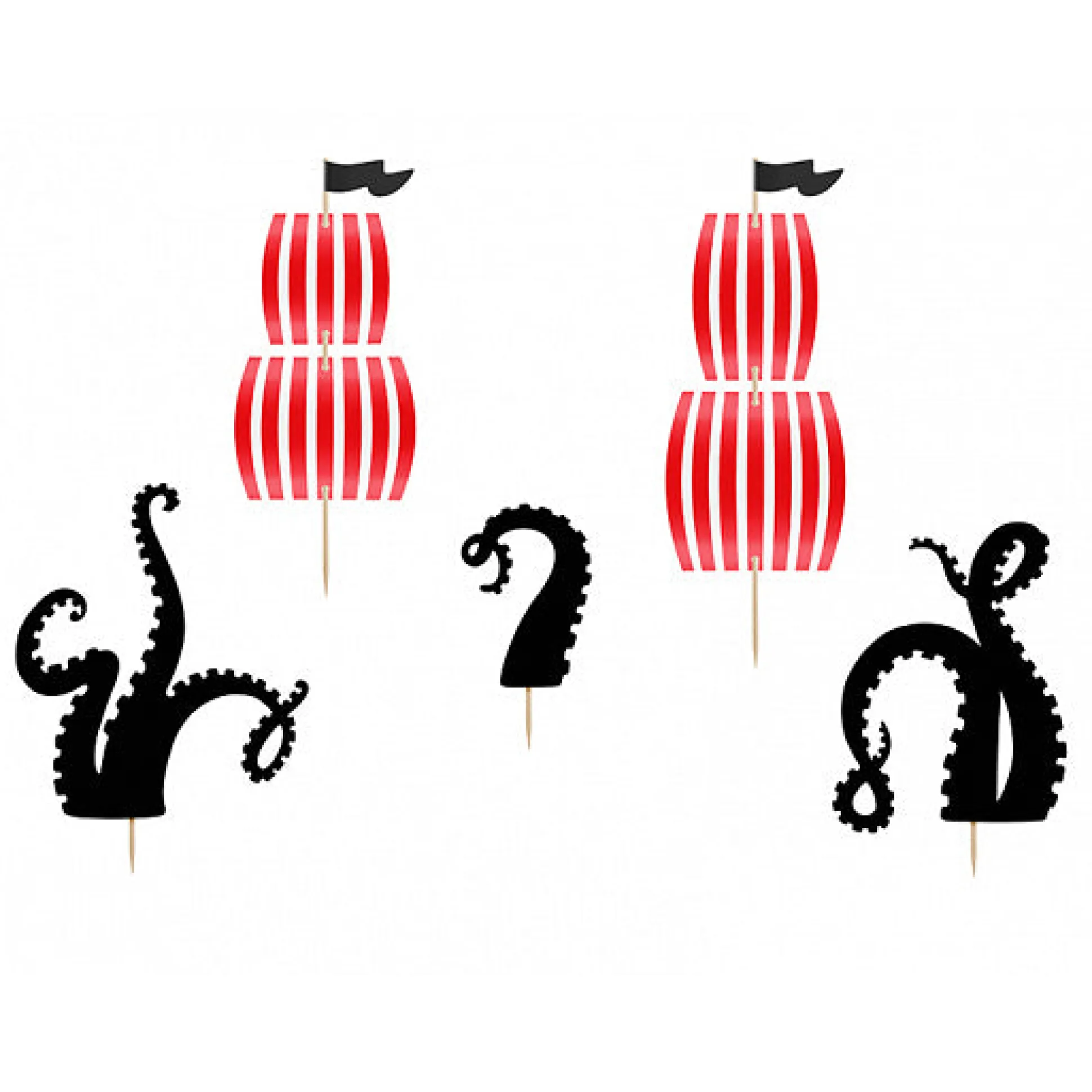 Pirate Cake Toppers