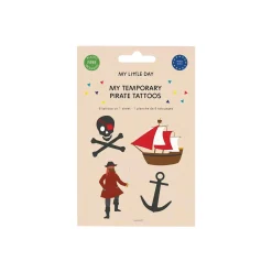 Pirate Party Temporary Tattoos 8ct