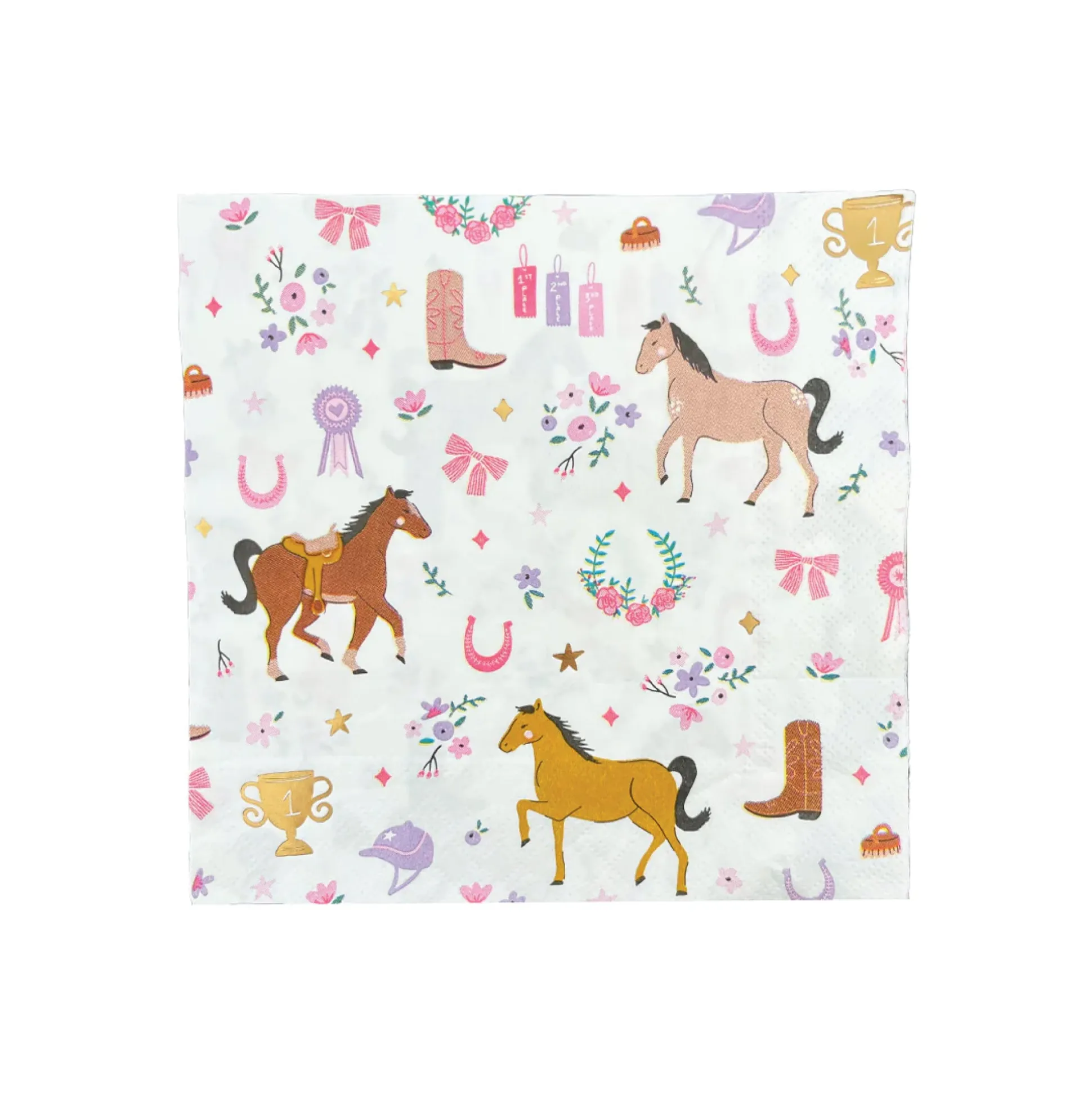 Pony Party Lunch Napkins 16ct