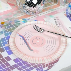 Pop Star Disco Ball Paper Placemats 12ct