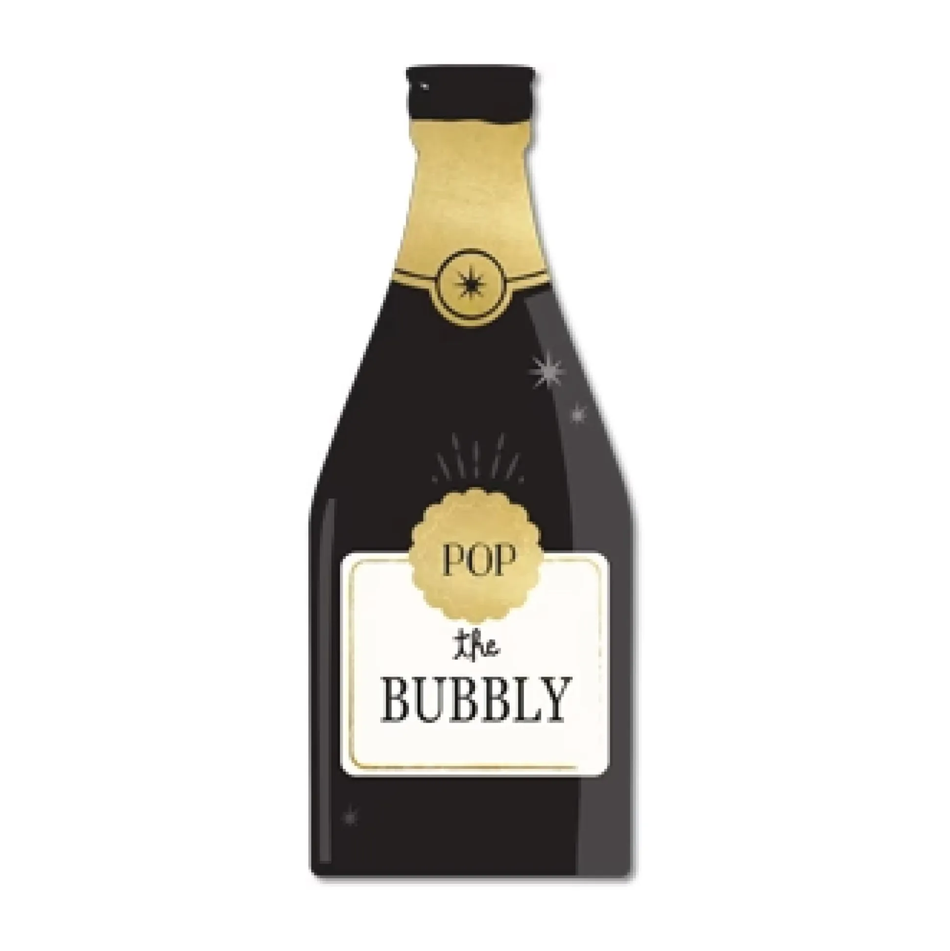Pop the Bubbly Bottle Lunch Napkins 18ct