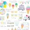 Pretty Pastel Dessert Napkins 16ct