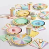 Pretty Pastel Dessert Plates 8ct