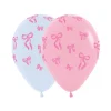 Pretty Pink Bows Latex Balloons 6ct