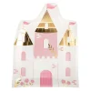 Princess Castle Shaped Lunch Plates 8ct