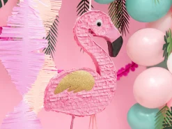 Pull String Flamingo Piñata