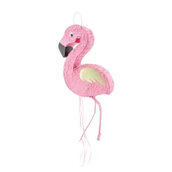 Pull String Flamingo Piñata