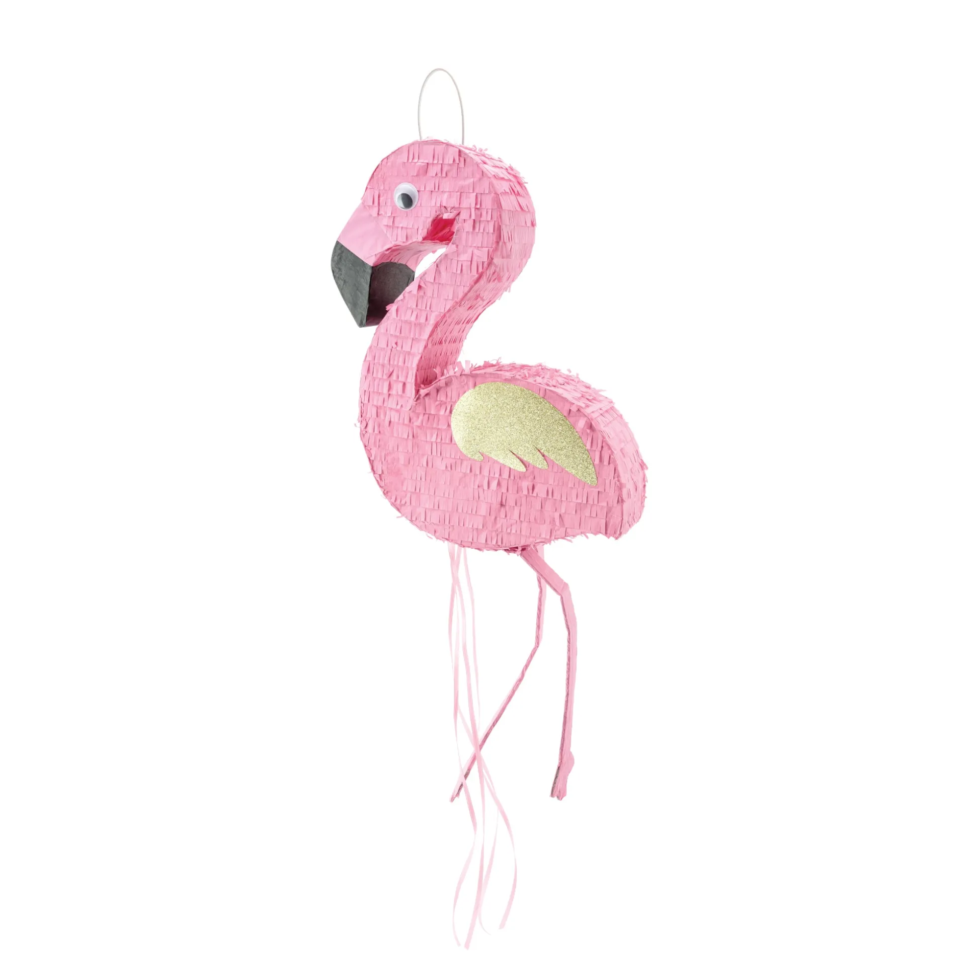 Pull String Flamingo Piñata